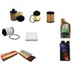 AOQ ORIGINAL QUALITY AOQ - KIT TAGLIANDO 4 FILTRI +4LT OLIO 5W40 COMPATIBILE CON FIAT PANDA (169) - 1.3 D MULTIJET 1.3 4X4