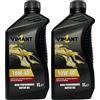 VIMANT Olio Motore Auto SAE 10W-40, 2 Litri, 2x1L, Semi-Sintetico, ACEA A3/B4, MADE IN ITALY