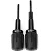 CCYYMOWOK Tamponi Paratelaio Protezione del Telaio Moto per Kawasaki Ninja ZX4R ZX4RR ZX 4R 4RR ZX-4RR 2023 2024 Accessori Protezioni Anticaduta (Nero)