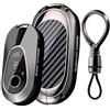 ontto Custodia per chiave auto modello carbonio adatta per Mercedes 2020-2025 C S G E Classe GLC EQE EQS 300 350 450 500 560 580 AMG GLC X 254 Smart chiave auto Mercedes custodia accessori auto