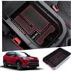 Ruiya Compatibile con Toyota RAV4 /Hybrid 2019-2024 2025 Console Centrale Portaoggetti, Organizer da Braccioli per Console Centrale Consolle Braccioli Vano Contenitore Portaoggetti RAV4 Accessori