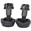 Generico Dwdzey Paraurti di Gomma del Cuscino di Arresto del Cappuccio per Ford Focus Escape Kuga Edge Endura Transit Connect C-Max Lincoln MKC, CV6Z16758A, 2Pcs Nero