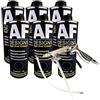 Alex Flittner Designs Protezione da pietrisco e sottoscocca di colore nero, 6 x 1 kg verniciabile + protezione sottoscocca pistola per cavità | Pistola antiruggine | Pistola a spruzzo