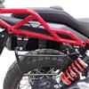 SPAAN Supporto nero a sgancio rapido DX compatibile con MOTO GUZZI V85 TT