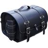 JDUYHS Bauletto per Harley Davidson Softail Custom 1986-2018, Grande Capacità Valigia Moto Impermeabile Portatile, Baule per Il Casco, B Black