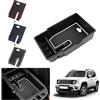 GAFAT Compatibile con Jeep Renegade 2015-2024 2025 Contenitore per Console Centrale, Renegade 2023 Organizer per Braccioli, Vano Portaoggetti, Renegade Accessori (Bianco)