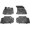MTM Tappetini Gomma per Audi Q5 II (FY) (anche Plug-in Hybrid e TFSI) 01.2017-2025 Design a Vaschetta, su Misura con Bordi Rialzati cod. 3D 7386