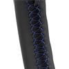 Mcrnwbip Coprivolante Auto Per BMW Per Sport 1 3 Serie Per M3 E90 E92 E93 E81 E82 E87 Per X1 E84 Volante Auto Rivestimento In Morbida Pelle Traforata Nero Copri Volante(Blue Thread)