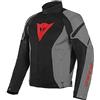 Dainese Air Crono 2 Tex Jacket, Giacca Moto Estiva Traforata, Uomo, Nero/Charcoal-Gray/Charcoal-Gray, 48