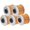 Road Passion Filtro Olio per CRF450R 444 02-12 CRF450X 444 05-09 CRF450X 449 12-16 CRF450R 449 13-16(5 per pacchetto)