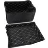 Tomotato Protezione Interno per Bauletto Posteriore Moto, Rivestimento in Pelle PU, Capacità 45L