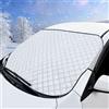 PQWERNG Copertura Parabrezza Auto, per Benz GLC X254 2022 2023,Parasole,Esterno Copri Parabrezza Anteriore Inverno/Estate 9 Magneti Ripiegabile Anti Solare/UV/Ice/Neve/Polvere