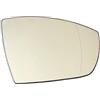 PaCsci Vetro specchio esterno Specchietto Retrovisore Laterale In Vetro Per Ford Per EcoSport 2013 2014 2015 2016 2017 2018 HD Accessori Per Auto Vetro Specchietto Riscaldabile(Right(With Heating))