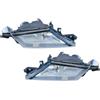 EASYSHOP24H Set 2 Faro Fanale Proiettore Anteriore Sinistro e Destro Per Lancia Y Ypsilon H7 H3 da 2000 a 2003 Con Predisposizione Regolazione Elettrica Gruppo Ottico Luce Fanalino Freccia Bianco