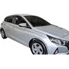 J&J AUTOMOTIVE HEKO Deflettori per Hyundai I20 5-Porte Berlina dal 2020 | 4 deflettori HEKO per Hyundai I20 5-Porte Berlina, PMMA 3 mm, fumé, canale del finestrino.