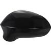 Mbxpxe Wing Mirror Calotta copri specchietto retrovisore laterale nero lucido bianco per Seat Ibiza 2008 2009 2010 2011 2012 2013 2014-2017 Coperchio specchietto retrovisore(1pc Black Left)