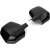 CHROMEMASTER | Calotta per Gli Specchietti Esterni Compatibile con Peugeot Partner 2008-2012 | Plastica ABS; Nero | Le Calotte Donano un Aspetto Unico All'auto e Proteggono dai Danni