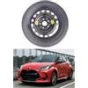 D'ANGELO 1988 Ruotino di Scorta 16 compatibile con Toyota Yaris 5 fori (2020>) 125/70 R16