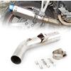 HEATE Escape Slip-on Silenziatore di Scarico per Moto Tubo di Collegamento Centrale per Honda VFR 800 14 15 16 17 18 19 2020 Crossrunner 800 2011 12 13 2014 VFR800 / X VFR800X Accessori