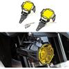 Smartbomb 2 Protezione faretti supplementari moto fari motocicletta colorati giallo