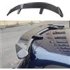 SEDSERG Auto Spoiler Posteriore per Opel Vauxhall Corsa 5-Door/Corsa 3-Door F E D C B A 1988-2023, Spoiler Del Bagagliaio Posteriore Alettone Labbro Antigraffio Modifica Accessori,Carbon Fiber Look