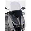 Ermax Parabrezza x max 300 2017-2018 - 2019-2020 Ermax alto protezione maggiorata (58 cm) colore trasparente