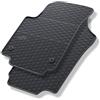 Mossa Tappetini gomma adatti per VW up! Hatchback (2011-2023) 2 pz. nero