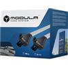 DGH System Modula Barre portatutto portapacchi BARRE compatibile con Toyota PROACE CITY VAN dal 2020 max 75 kg 78-119 cm Alluminio