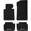 MOTOS Strike Tappetini auto Velours per auto destinato a BMW Serie 3 E46 1998-2004 Berlina, Familiare - Standard, Tessuto, Nero tappetino auto - Provate un nuovo comfort di guida con un set di tappeti