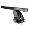 diTosi Portapacchi per auto Barre da Tetto Portatutto Mercedes Classe A (W169) da 2004 a 2012 Classe B (W245) da 2005 a 2011 Classe E (W211) da 2002 a 2009 X-Trail (T32) rogues da 2013 a oggi, Nero