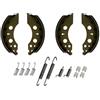UNITRAILER KAMPOL Automotive Ganasce Freni 200x50 per Assali al-KO 1350-1500 kg, Kit Completo con Molle per Ripristinare la Sicurezza di Frenata del Rimorchio o del Caravan