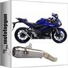 MOTOTOPGUN arrow scarico omologato pro-race nichrom compatibile con yamaha yzf r3 2024 mototopgun