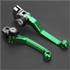WLNWERDPKK Leva Frizione Moto Per K&awasaki Per KX250F Per KX450F Per KXF 250 450 F 2012 2011 2010 2009 2008 2007 2006 2005 Dirt Pit Bike M&oto Pivot Pieghevole Leve Freno Frizione Leva Freno Moto(2)