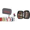 Generic Kit Gonfiaggio E Riparazione Tascabile Pneumatico Gomma Tubeless Moto Scooter