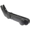 Generico COPPIA BANDINE FIANCATINE SCOCCHE FIANCHETTI CARTERINO NERO NERI CON VARIATORE COMPATIBILE CON PIAGGIO CIAO 50 cc