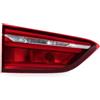 WEIFANAA Gruppo Ottico Posteriore Per BMW X1 2016-2019 Fanale Posteriore Luce Avvertimento Freno Paraurti Retromarcia Gruppo Fanale Posteriore LED 63217350697 63217350698 Fanale Retronebbia(Left Inside)