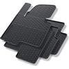 Mossa Tappetini auto gomma adatti per Hyundai ix35 SUV 2009-2015 4 pz. nero