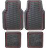 OTOTOP Set 4 pz tappeti universali per auto in pvc Maranello - FOGGY