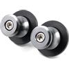 E-SPEEDMTC ESPEEDMTC Per Triumph Tiger 660 / Sport 2022-2023 2pcs 2pcs forcellone slider stand avvolgimenti bobine lega di alluminio CNC (Grigio)
