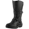 Texpeed Stivali in Pelle Uomo Da Moto - Adventure 100% Scarpe Da Moto Impermeabili A Taglio Lungo Approvate CE Per Touring Cruiser - Nero - EU 43