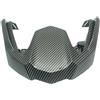 LORSKRD Spoiler Anteriore Per BMW R1200GS R1250GS GS ADV GSA Per Adventure 2014-2023 Parafango Anteriore In Carbonio Protezione Per Estensione Parafango Copriruota Alette(Carbon Look)