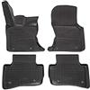 J&J AUTOMOTIVE | NORM 3D Tappeti Tappetini Auto In TPE Gomma Su Misura Per Range Velar dal 2017, Kit di 4 Pezzi, Inodore Con Bordo Alto cca 4-5 cm, Colore Nero, Antiscivolo