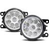XEXJHQQ Paraurti Anteriore Fendinebbia Per Iveco Per Daily VI 2014-2023 H11 2 Pezzi 30W Gruppo Fendinebbia LED Per Auto Luce Di Marcia Diurna DRL 3000LM(LH Orange)