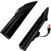 HSUF Segnale Svolta 2PCS LED Indicatore laterale dinamico direzione Luci lampeggianti sequenziali lampada per VW T5/T6 per Caddy Luce Emergenza(Smoked Black)