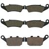 Cyleto Pastiglie freno anteriore e posteriore per XRV750 XRV 750 Africa Twin 750 1994-2003 XL 700 Transalp 2008-2011 XL 650 Transalp 2000-2007 XL600 Transalp 1991-2000