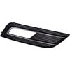 Riloer Copertura per griglia del paraurti dell'auto, copertura per fendinebbia anteriore, copertura per fendinebbia, compatibile con Audi A4 Quattro B8 B9, lato passeggero destro