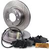 ENVA MADE FOR QUALITY BESTPRICE Set freni asse anteriore incl. dischi freno ventilati Ø 292 mm + pastiglie freno anteriori + contatto di usura, compatibile con BMW Serie 1 (E81), 1 (E87), 1 Cabrio (E88), 1 Coupé (E82)