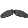 Bumdenuu Riflettore Laterale di Avviso per Auto, Segnale di Luce della Lampada, Indicatori Anteriori per Jeep Renegade 2014-2017, Nero Fumo