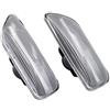 Mbxpxe Direzione LED Retrovisore Luci Posizione Laterali LED Frecce Dinamiche 30722641 3072264 Per Volvo Per XC90 S80 XC70 V70 Per S60 2001-2009 Sequenziale Dinamica(Dynamic Crystal)