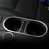 MadLoN Adatto per Mercedes Benz Classe A W176 2013-2018, rivestimento del portabicchieri per auto, rivestimento del telaio del portabicchieri della console centrale in ABS cromato
